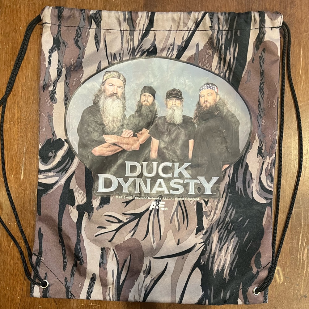 2013 Duck Dynasty Draw String Bag
